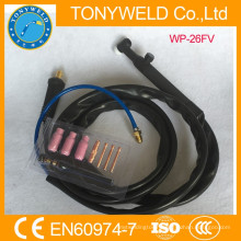 Gas cooled welding tig torch WP-26V torch